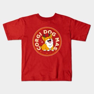 Corgi Dogmas not Merry Christmas Kids T-Shirt